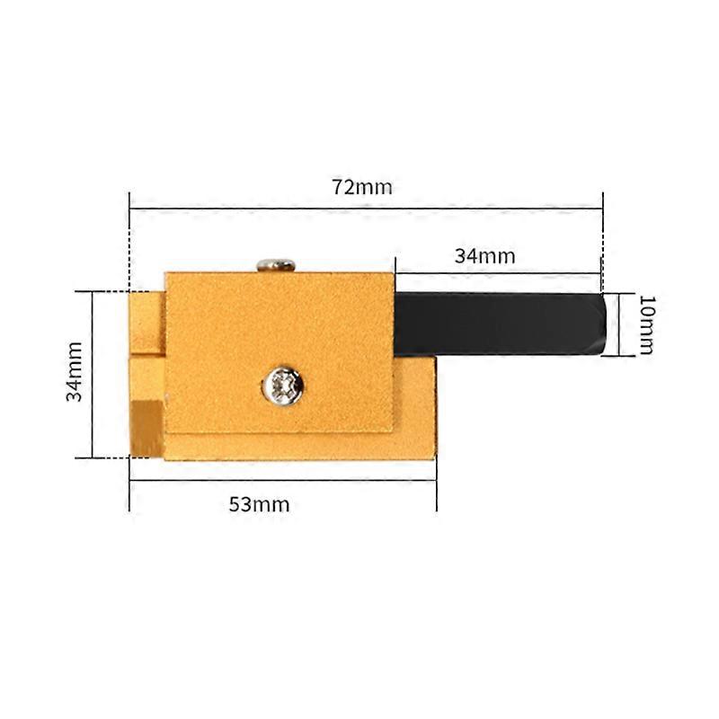 Right Angle Corner Chisel Square DIY Punch Hinge Recess Corner Wood Chiseling Deburring for Door Drawer Frame Carpenters Woodworking Tool