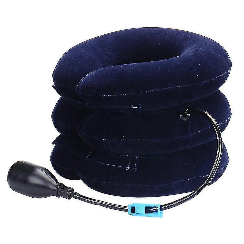 Cervical Neck Traction Device Inflatable Adjustable Neck Stretcher