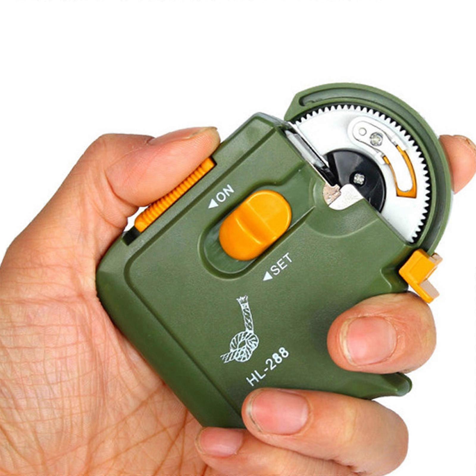 Electric Automatic Fish Hook Tier Machine Tying Device Tie Knot Fishing Hook