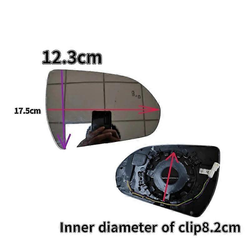 Suitable 87611-F2030 2016-2018 for Hyundai Elantra AD rear view lens glass mirror reversing mirror blind spot monitoring