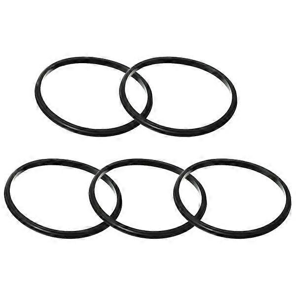5st Flaska Tätningsringar Elastisk Flaskring Matflaska Tätningsverktyg Silikontätningsring för flaska