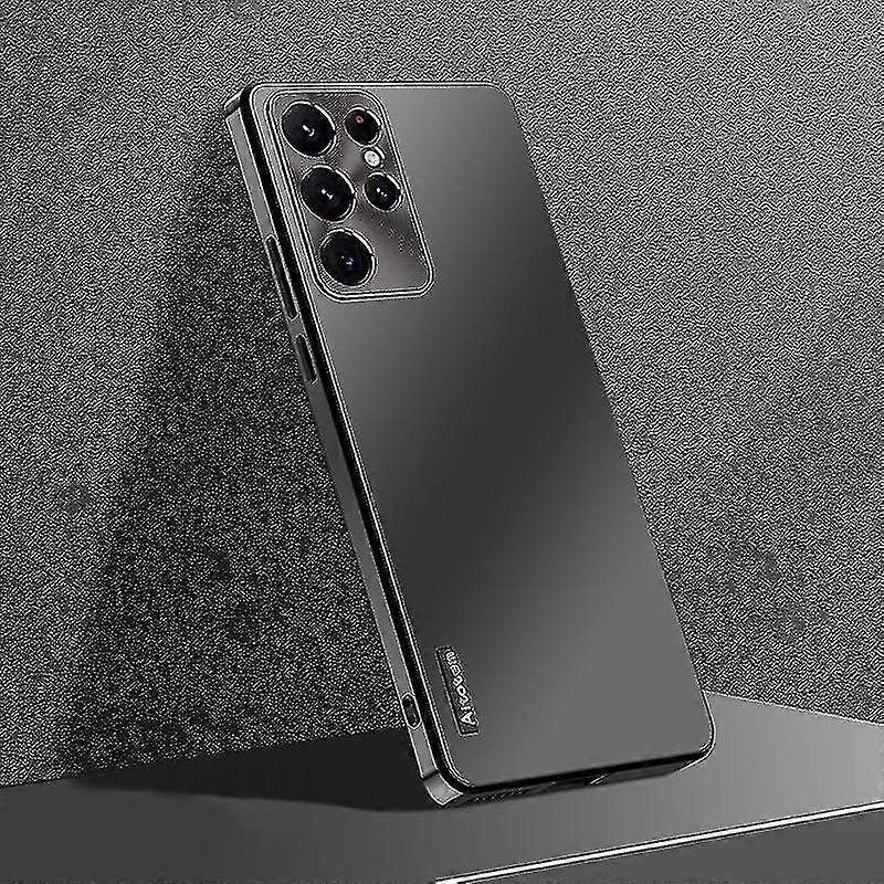 حالة سبائك الألومنيوم المعدنية متوافقة مع سامسونج غالاكسي S23 الترا / S23 + / S23 ماتي صدمات المصد الصلب