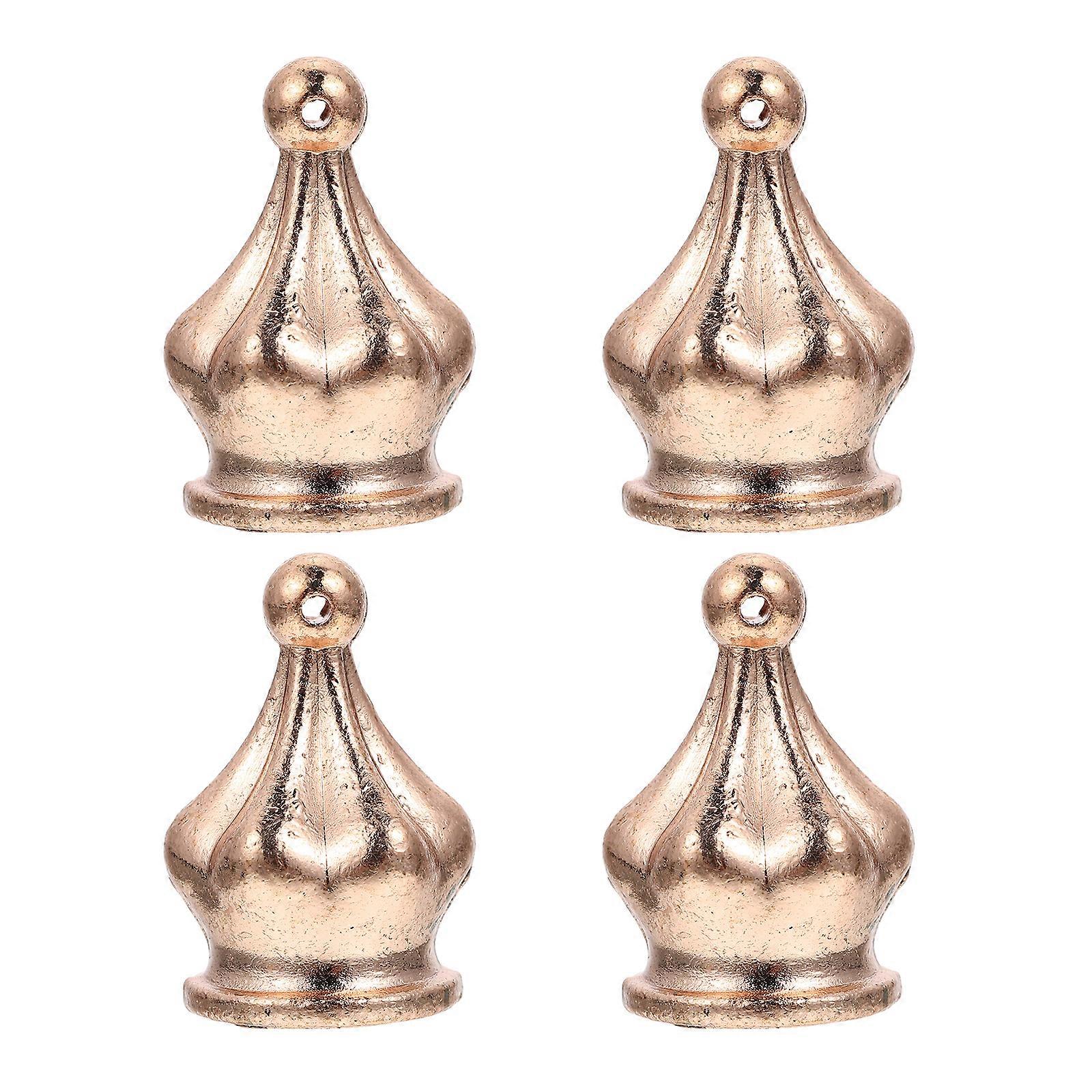 4pcs Lamp Finial 10mm Inner Thread Lamp Decoration Light Knob Decor Supply