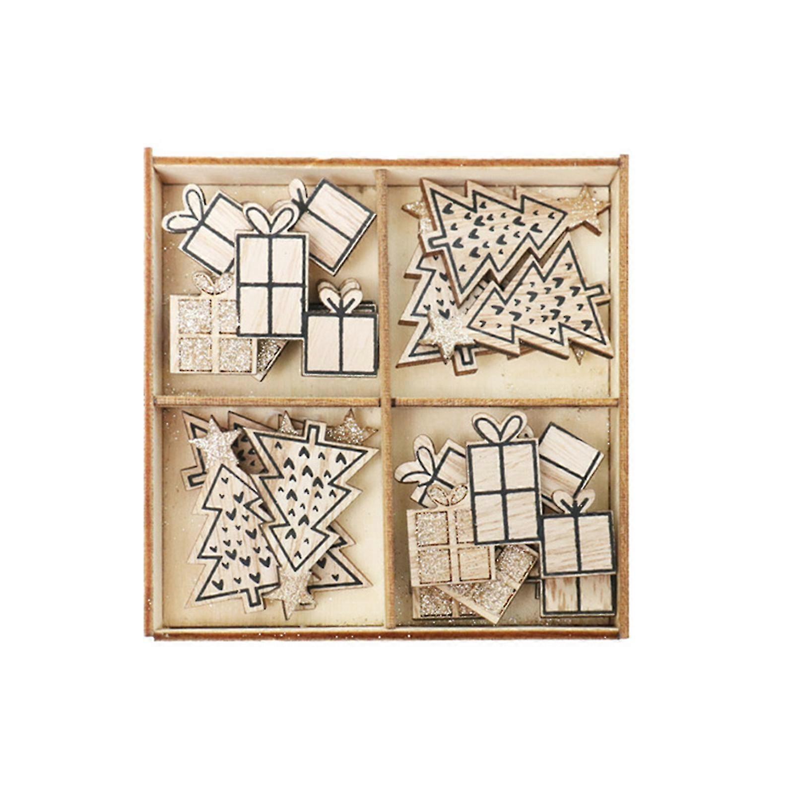 Wood Pendant 1box Crafts Creative Hanging Creative Crafts