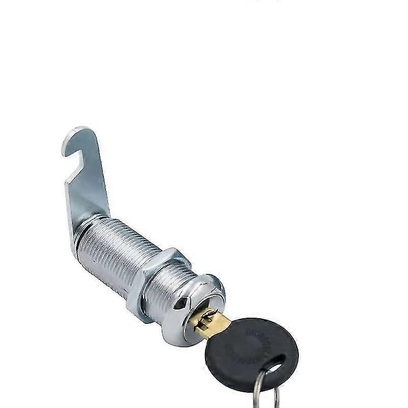 Extra-long Cam Lock Key Code,  Weather Resistant Cam Lock For Rv, Thick Drawer, And Compartment Door(1pc, Silver)