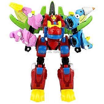 4 IN 1 ABS変形ゴゴ恐竜ロボットおもちゃアクションフィギュア変身車
