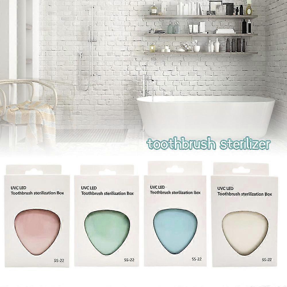 Mini Uvc Ultraviolet Toothbrush Sanitizer Box Sterilizer Effective Portable