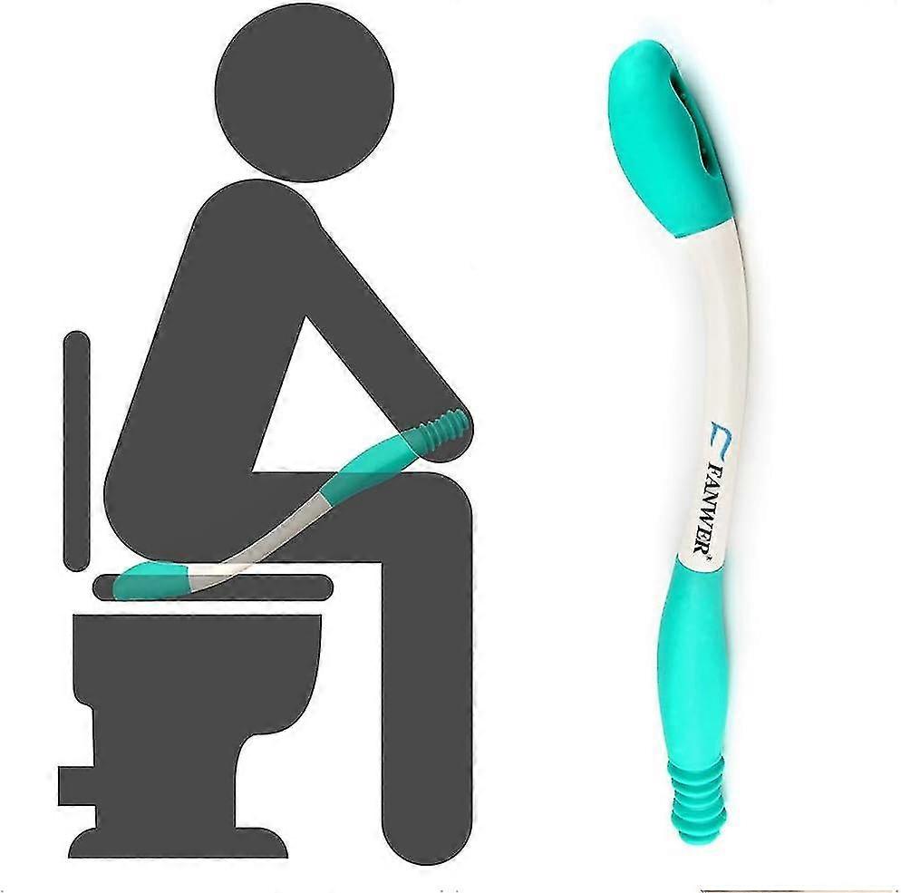Toilet Aid, Long Reach Comfort Wipes, Extends Your Reach Over 15 Inches (approx. 38.1 Cm) With A Grip Of Toilet Paper Or Pre-moistened Wipes