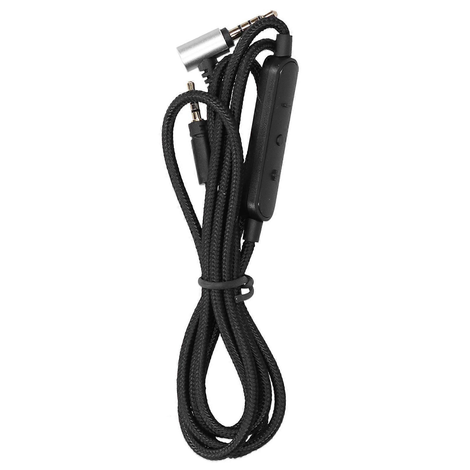 1.2m Headphone Audio Cable with Volume Microphone Control for Sennheiser Momentum Headset