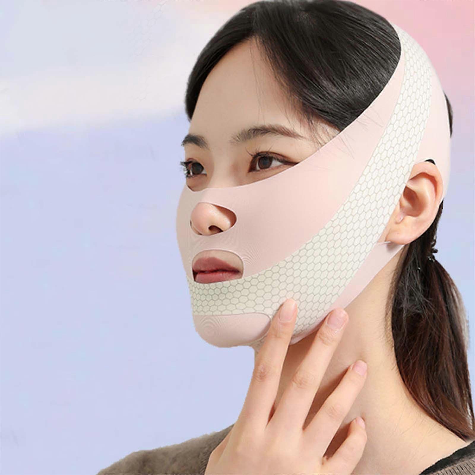 Ansigtsformende bandage V Ansigtsløftning Stram ansigt Fuld ansigtsløftning Artefakt Dobbelthage Skulpturerende maske Flye250658