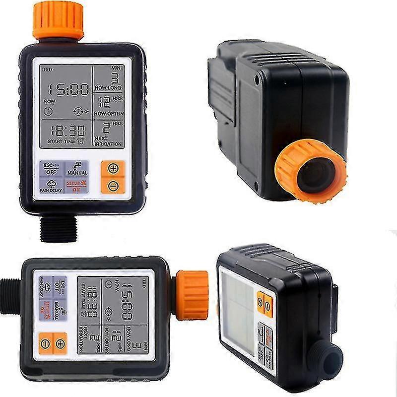 Water Timer Digital Programmable Garden Faucet Automatic Hose Faucet Sprinkler Timer Irrigation Sprinkler System Controller