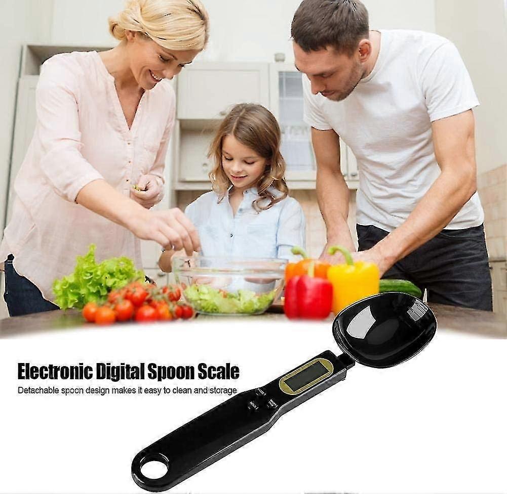 Lcd Digital Kitchen Scales Measuring Spoons