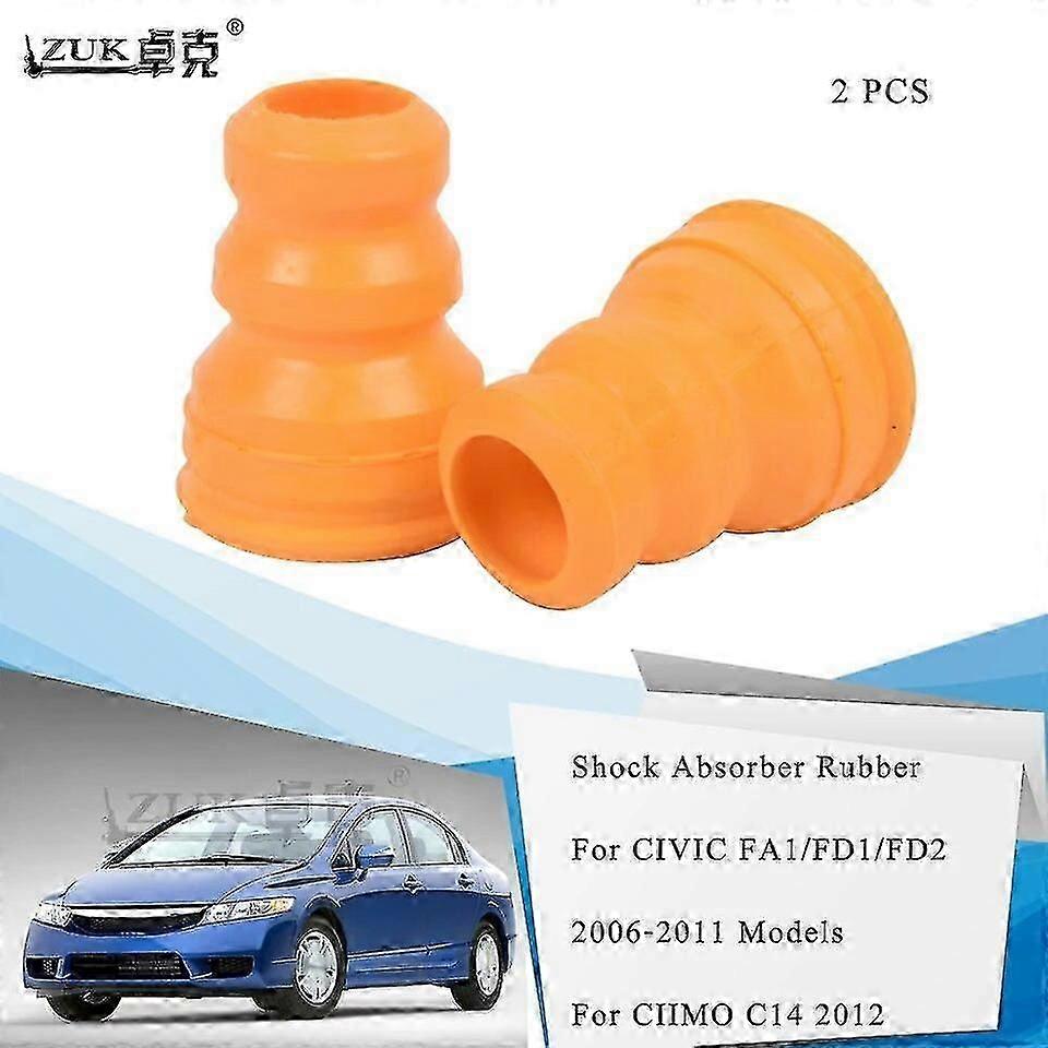 Front Shock Absorber Rubber Bump Stopper Rubber Buffer For HONDA CIVIC FA1 2006 2007 2008 2009 2010 2011 FD1 FD2 Left=Right