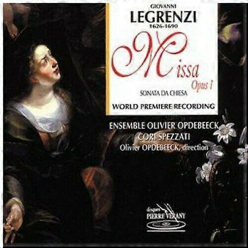 Ensemble Olivier Opdebeeck Legrenzi 1626 CD