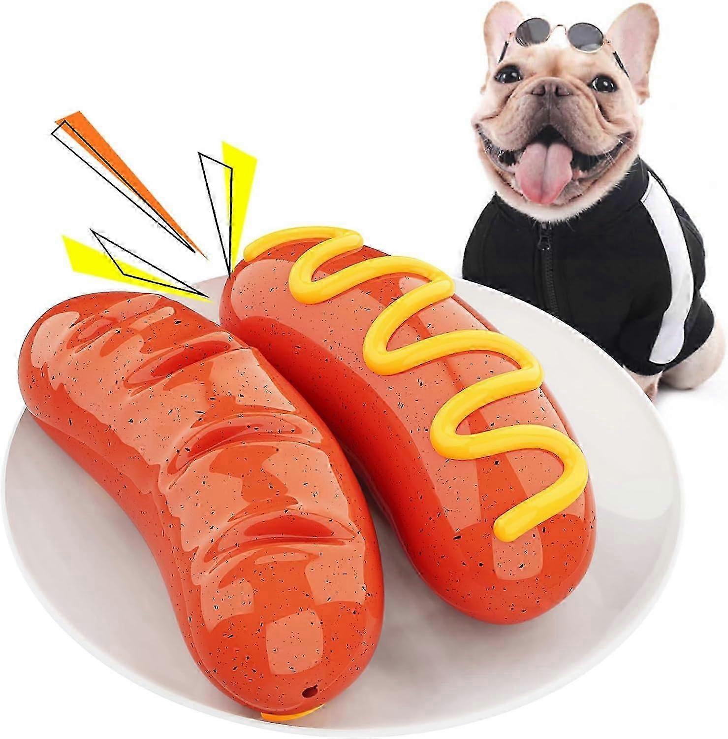 Dog Chew Toys for Aggressive Chewers Indestructible Tough Enduring Squeaky Interactive Puppy Toy Teeth Toothbrush for Small Medium Large Dogs Breed Bi