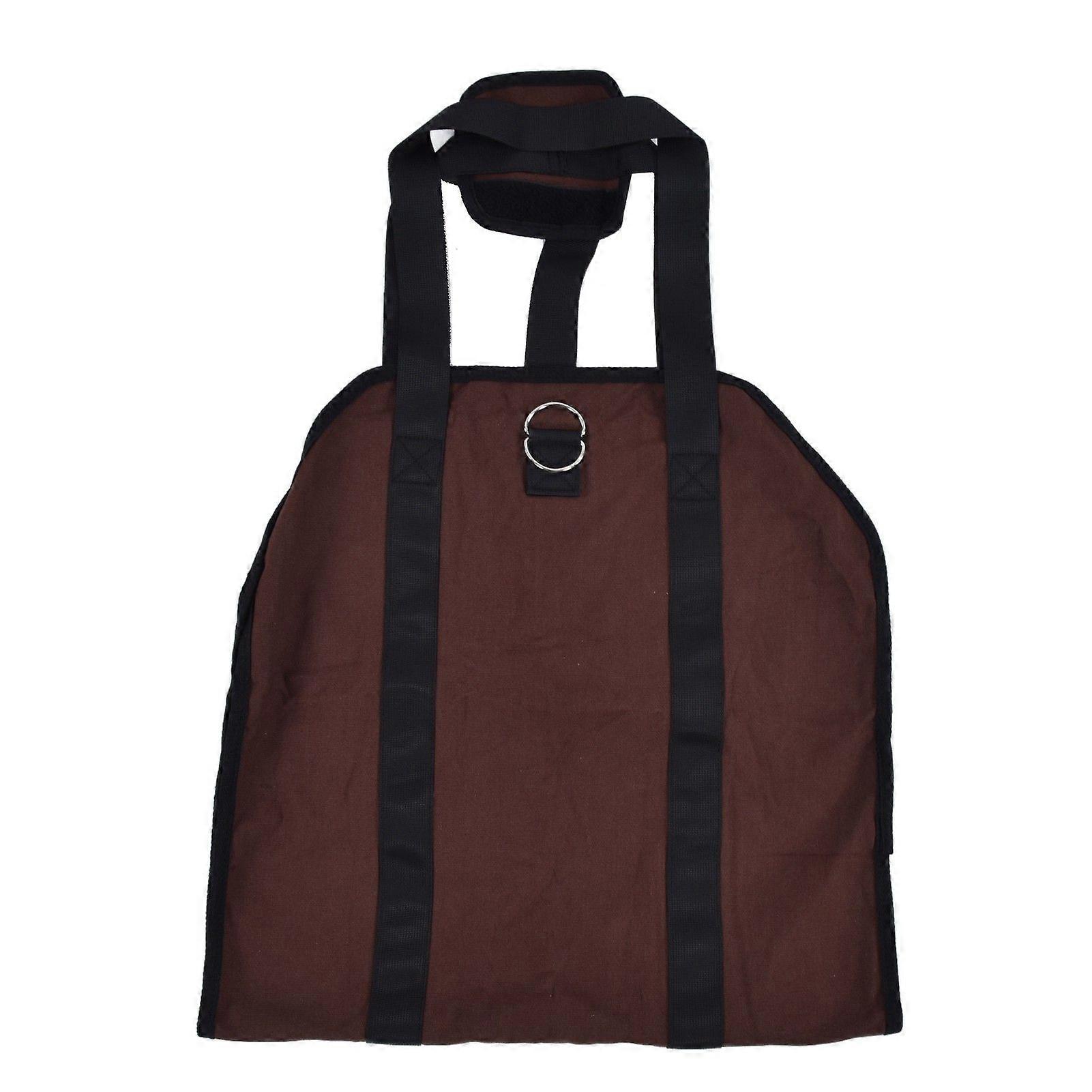 Firewood Bag Log Carrier Multifunctional Foldable Wood Carrier Storage Bag with Handles