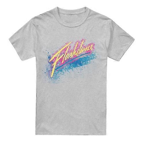 Flashdance Spray Logo T-skjorte for menn