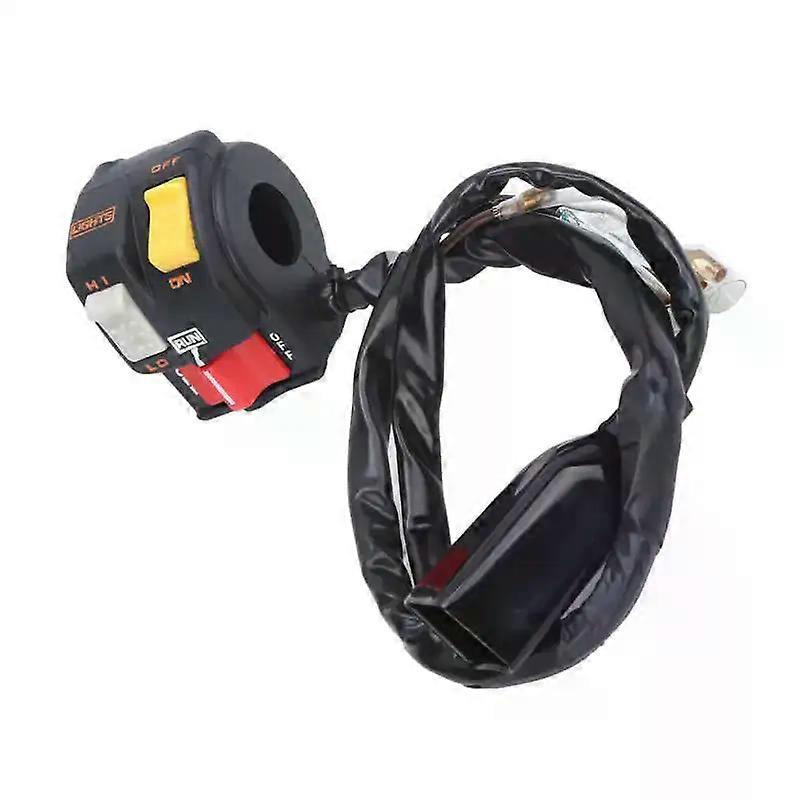 Motorcycle Handlebar Switch Handlebar Switch Switch Assembly HI/LOW Decorative Buttons Replacement For Honda ATC 350X pr