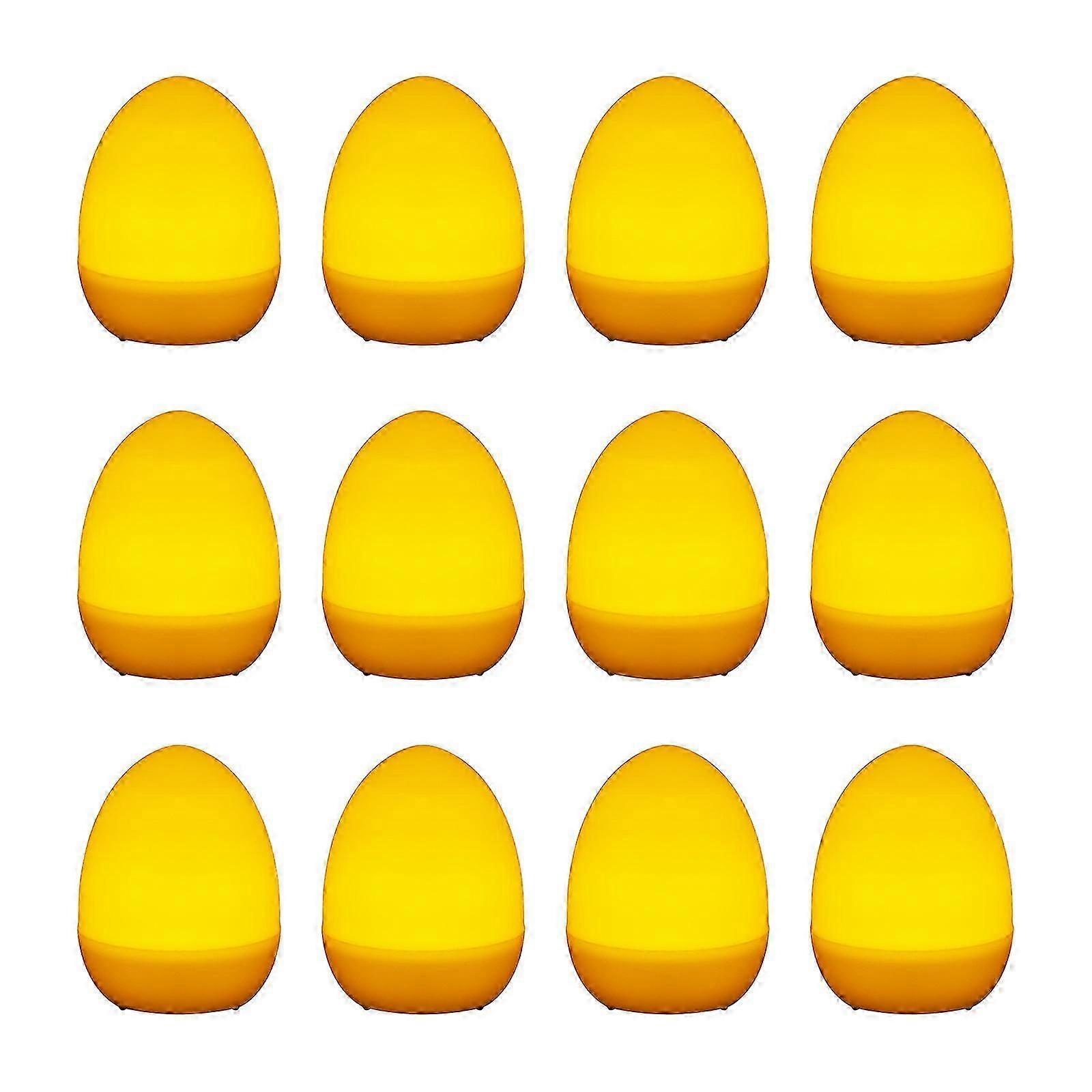 12 Easter Light Ornaments Easter Hanging Eggs Easter Tree Ornaments For Easter Decor eierfarben ostern