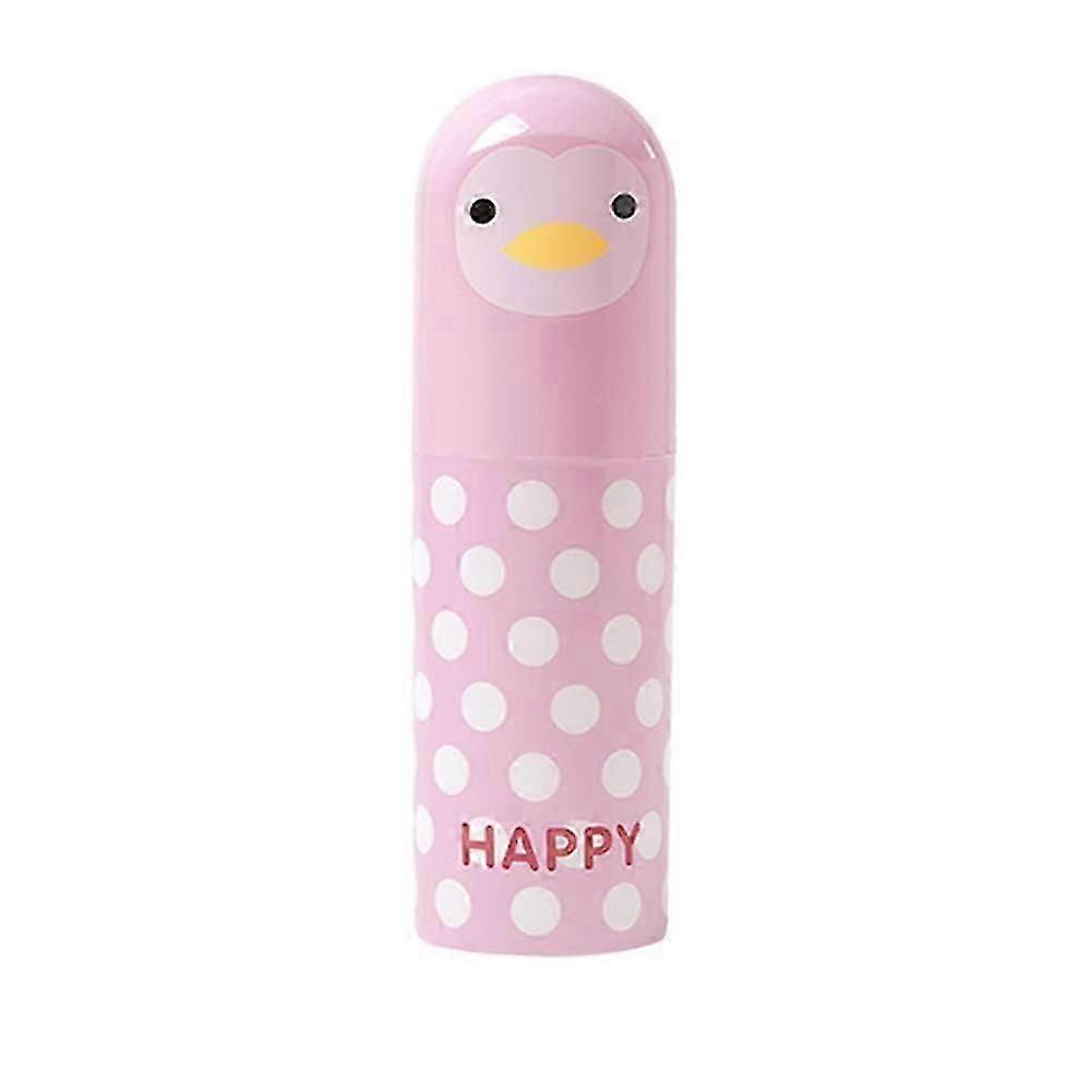 Cute covered travel toothbrush case
