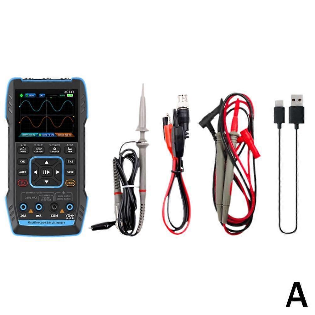 Upgrade 50MHz Handheld Digital Oscilloscope Multimeter Signal Generator 3 in 1