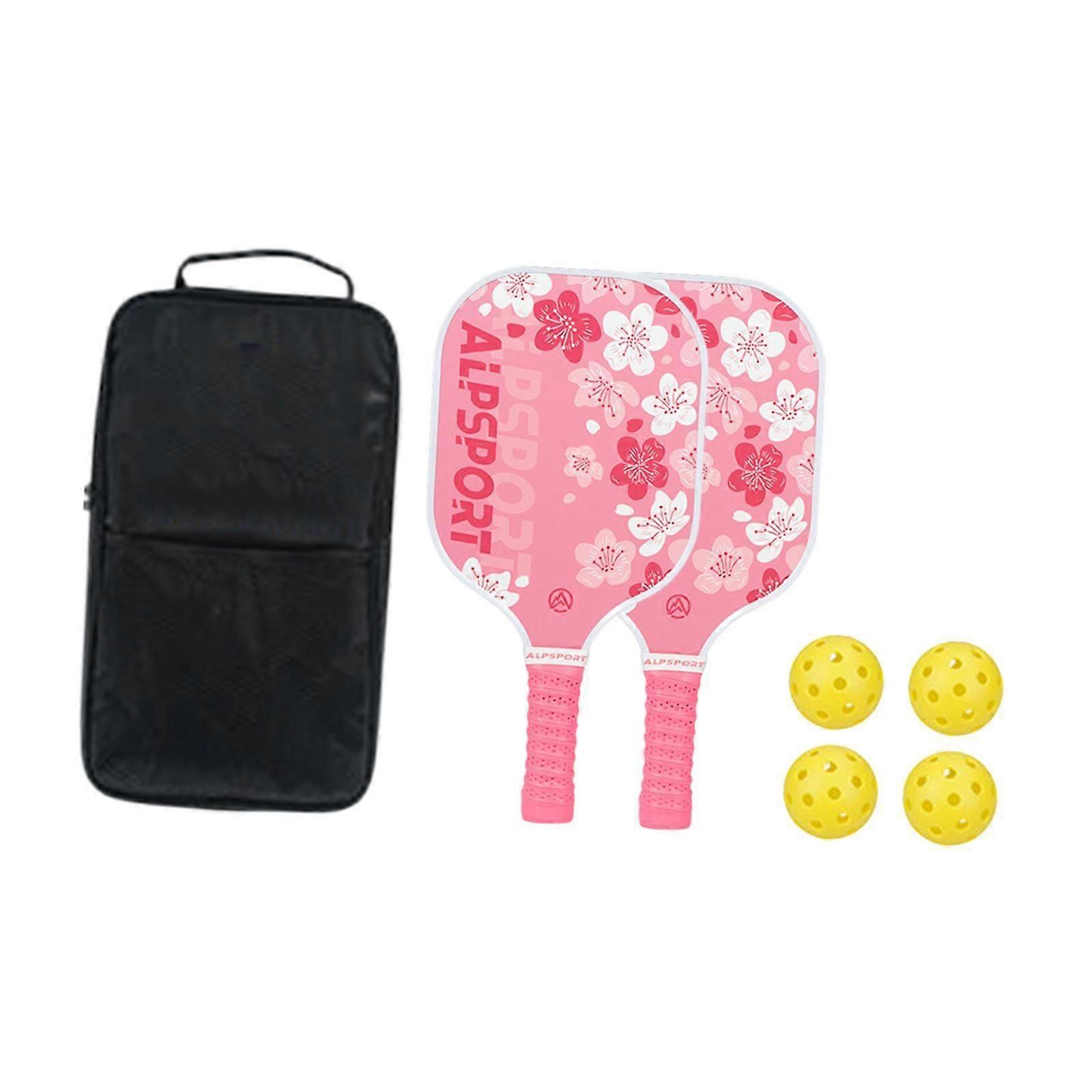 2x مضارب Pickleball معدات ممتازة مجاذيف كرة المخلل للعب المبتدئين