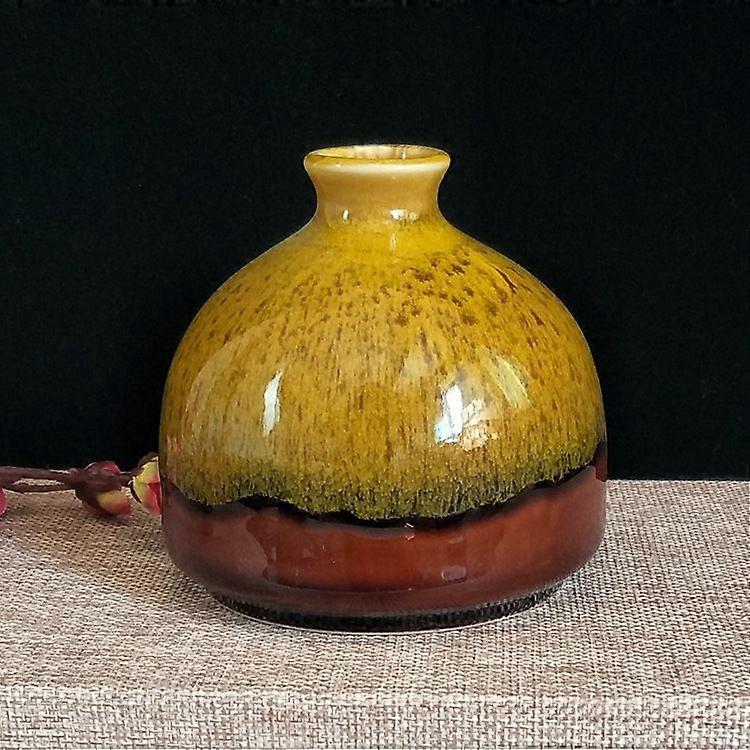 Kiln Change Ceramic Vase,Simple Creative Mediterranean Style