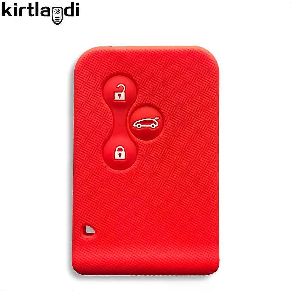 Silicone Keychain Car Keys Accessories Key Case Cover compatible for Ren-ault Megane Clio Megane 2 Scenic Stage Koleos Logan Region Card