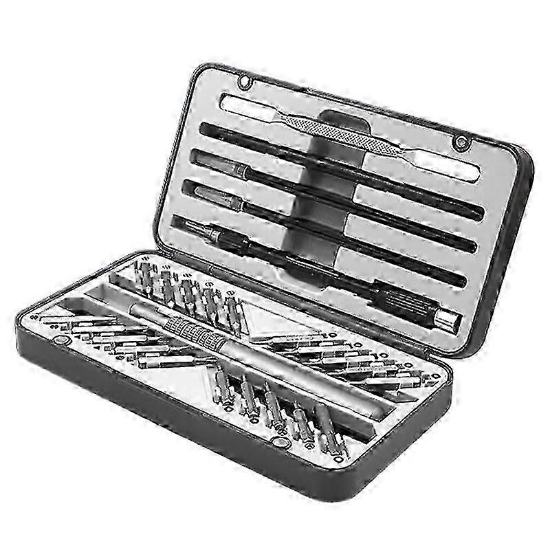 XHX 26pcs Cacciavite magnetico Set Punte di precisione Manico in lega di alluminio Kit combinati Utensili manuali