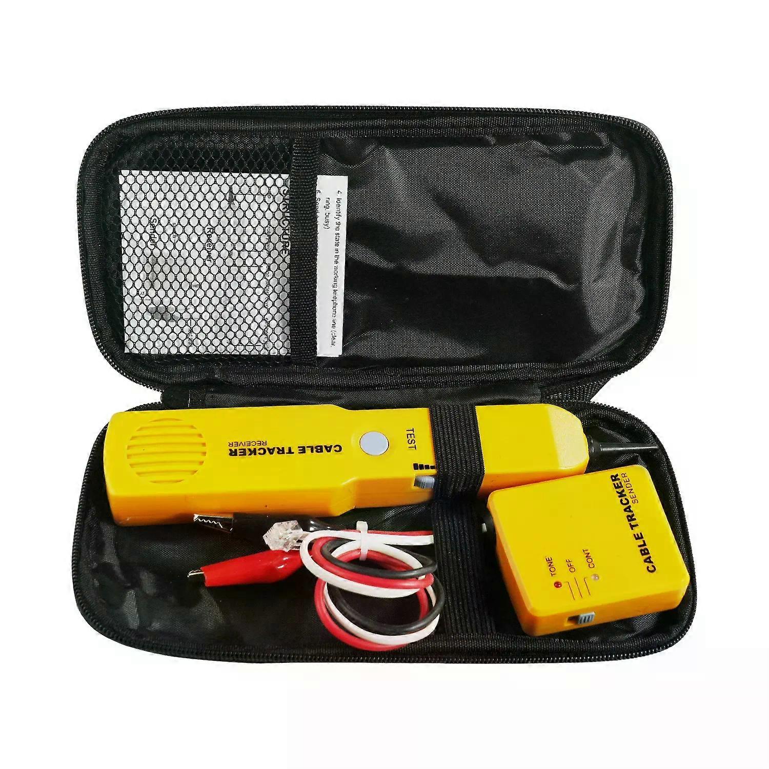 New Arrivial Wire Tracer Circuit Tester w/Tone Generator & Probe Kit Cable Signal Locator Tester Test Circuit Continuity