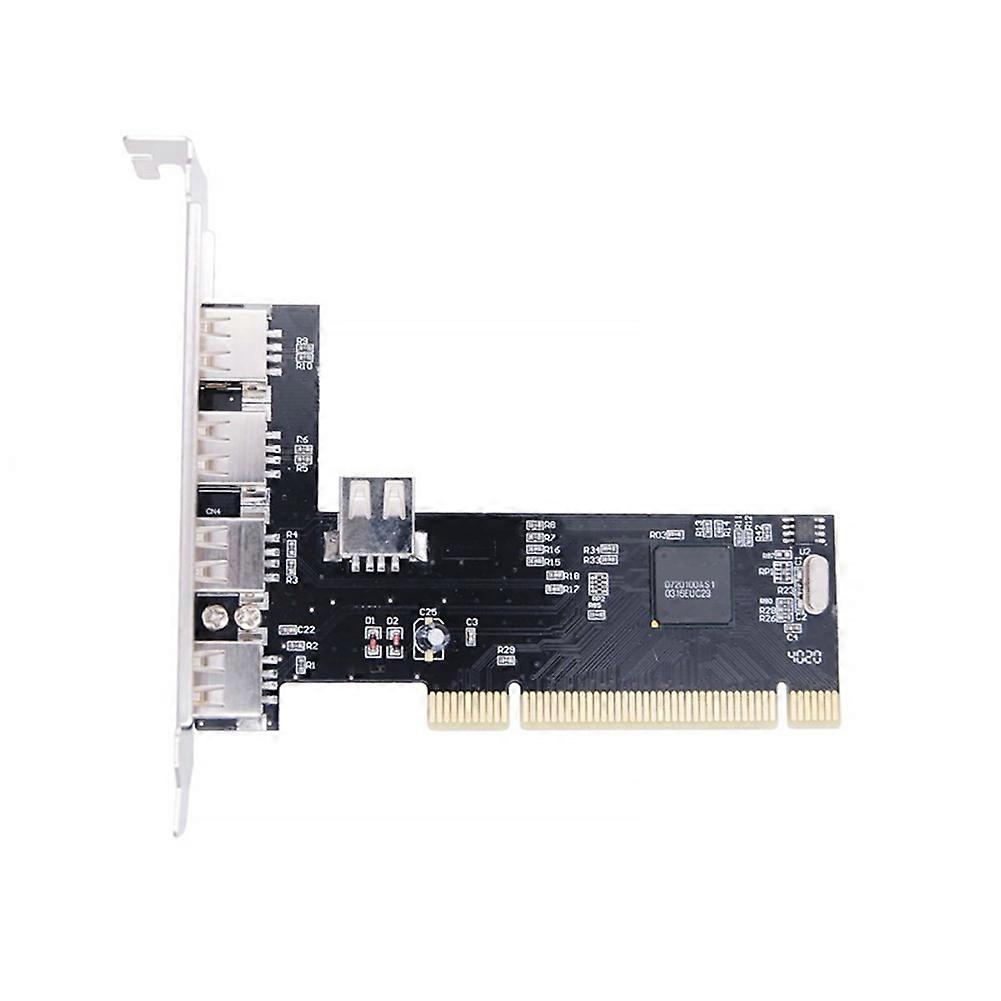 PCI Expansion Card PCI to 5 Ports USB 2.0 Expansion Card 480Mbps