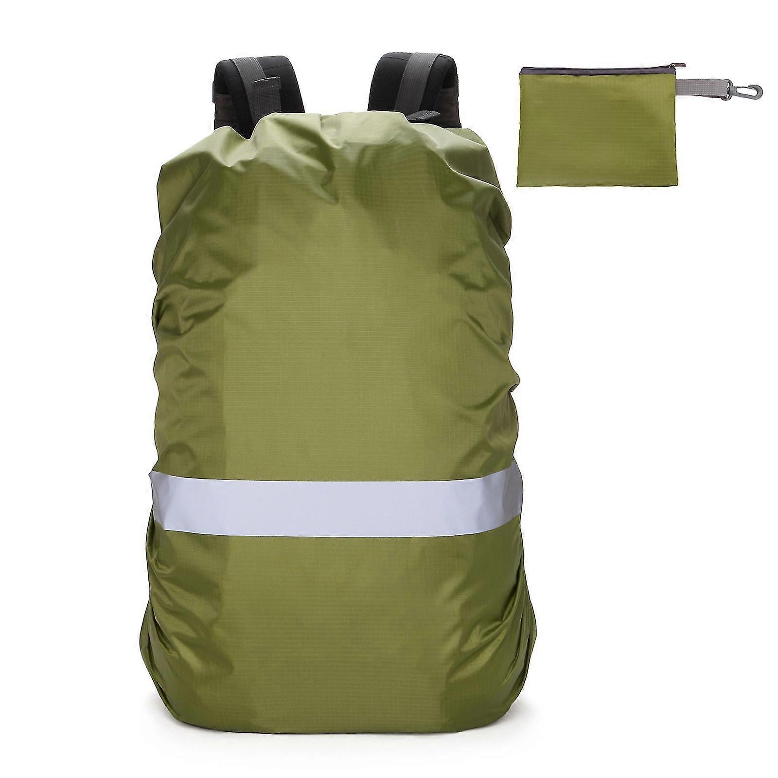 Reflective Rain Cover For Backpacks, Waterproof & Dustproof, Durable With Adjustable Cross Strap