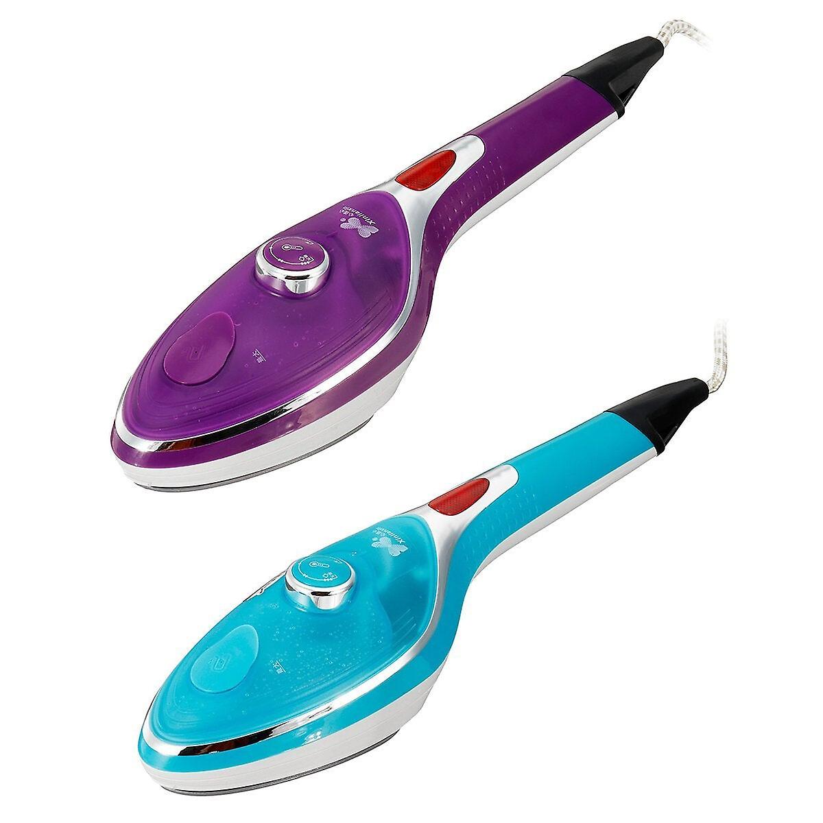 2 In 1 Flat Hanging Handheld Steam Iron Eletric Mini Iron 220v 1000w High Temperature Sterilization Visible Water Tank