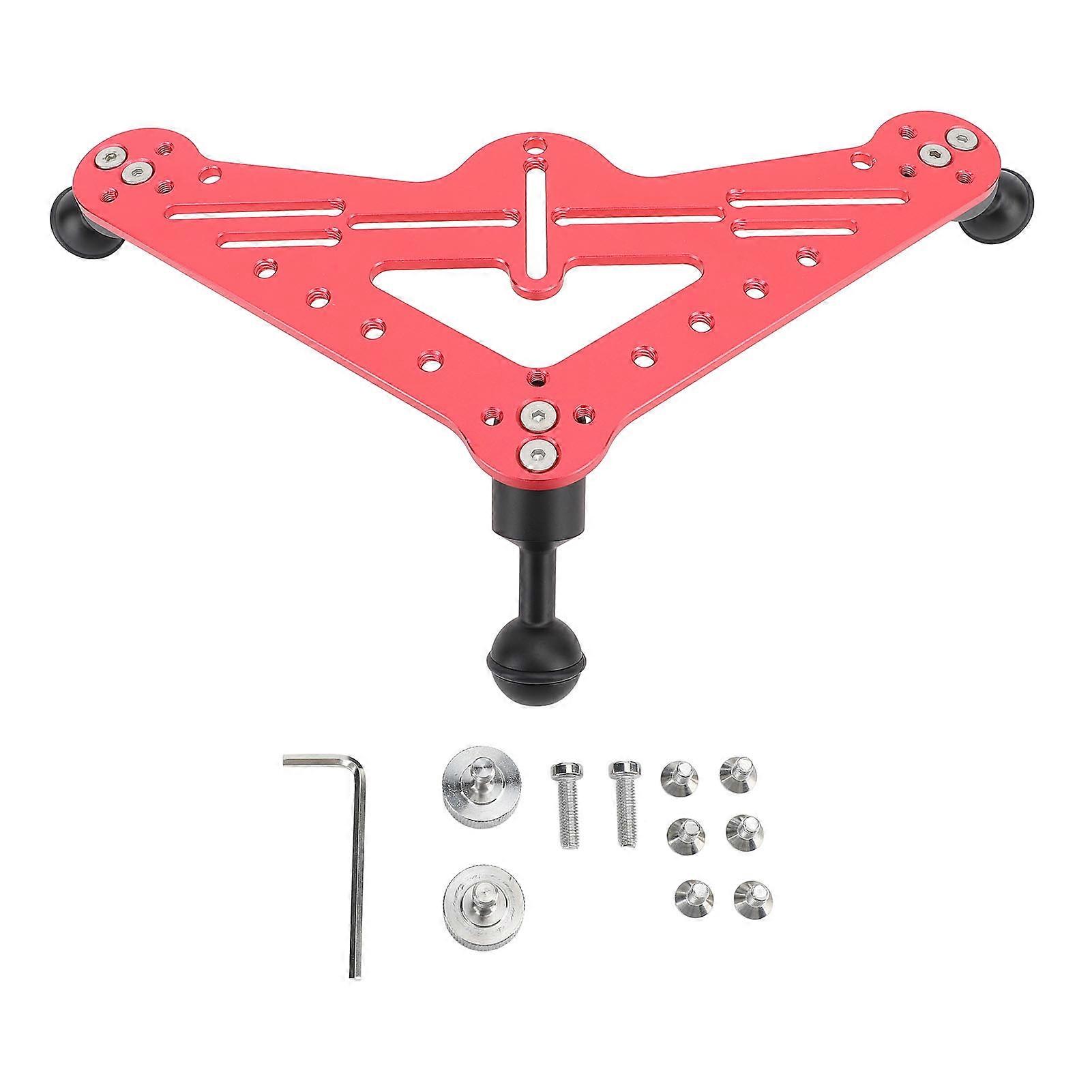 Diving Triangular Tray Rig for Underwater Photography - Stable, Durable, Wide Compatibility