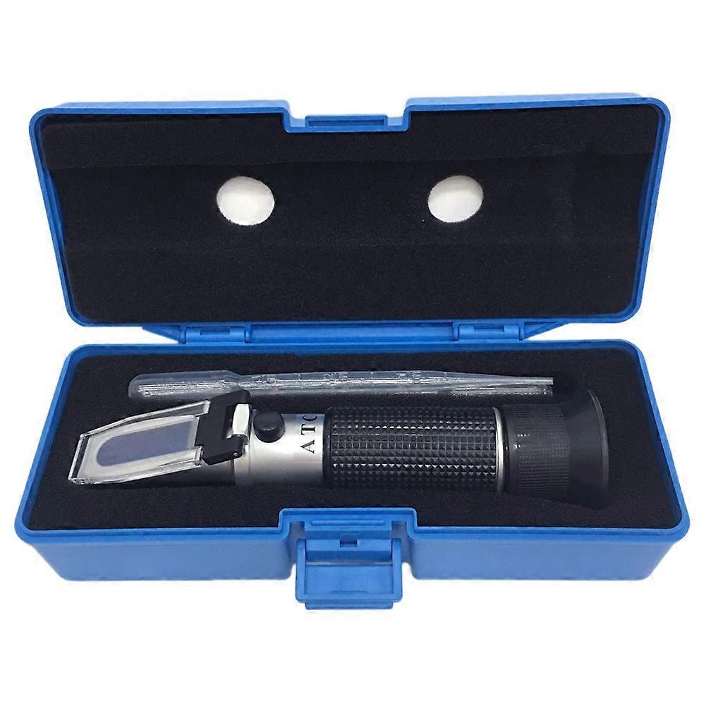 Refractometer Dual Scale Brix and Specific Gravity with ATC for Beer and Wine Brewing