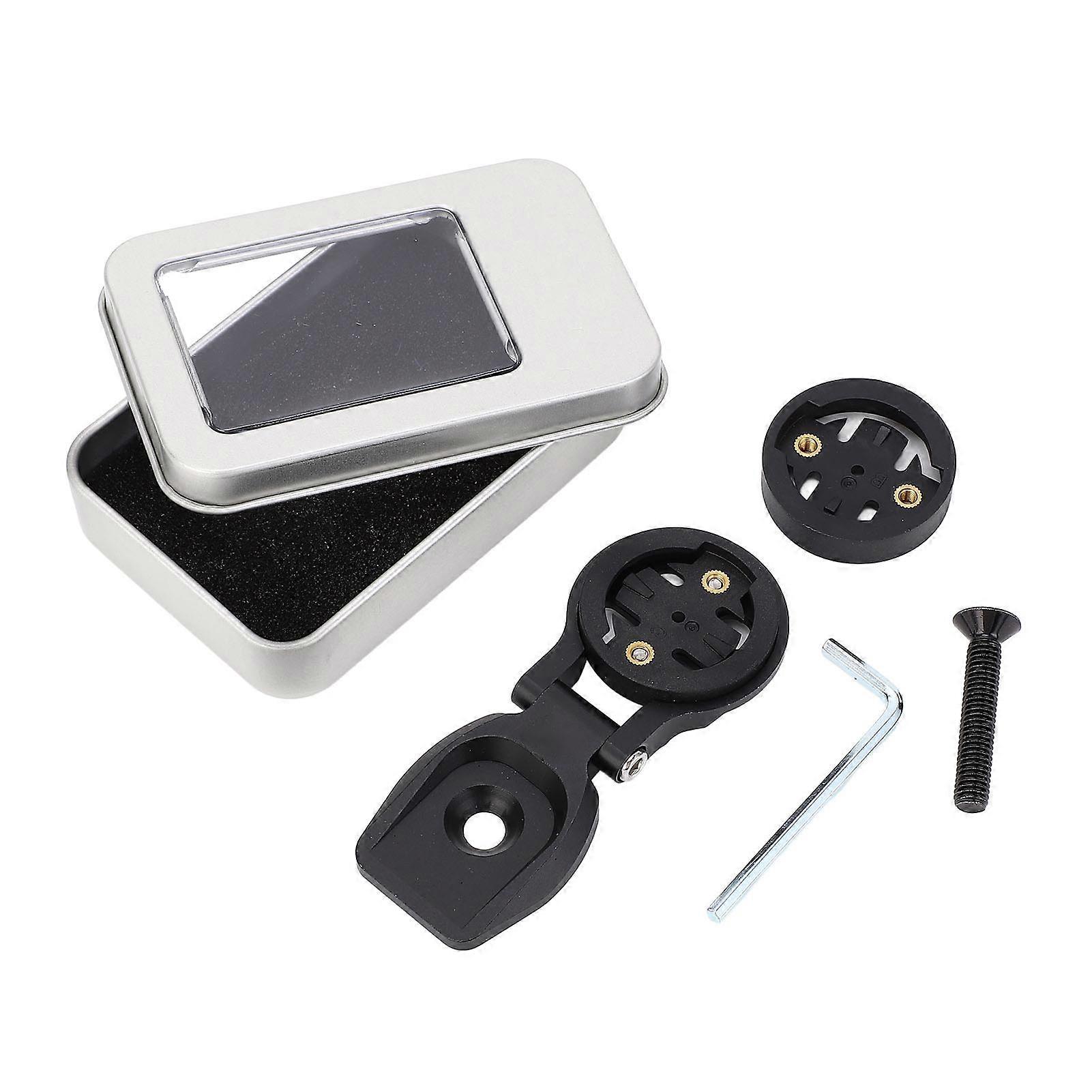 Bike Computer Mount Aluminum Alloy Lightweight Bicycle Computer Bracket for Garmin for Bryton