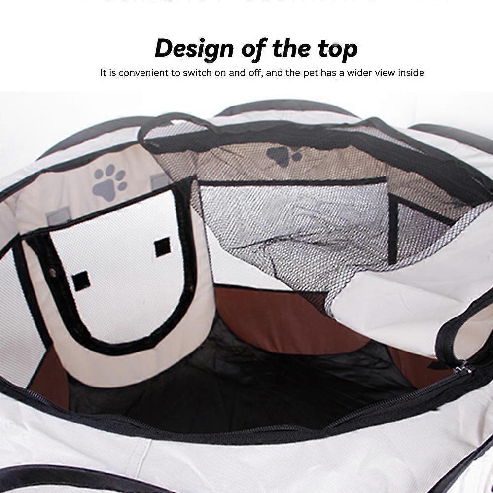 Portable Folding Pet Tent Octagonal Cage for Outdoor Big Dogs House