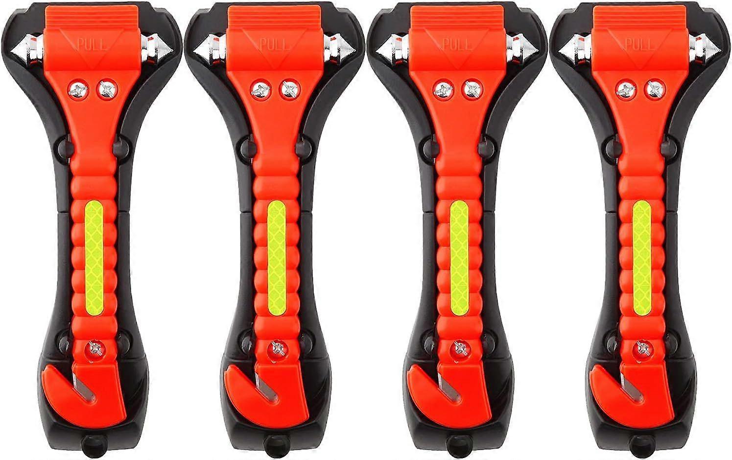 SBSGV Car Safety Hammer, Window Glass Hammer Breaker and Seat Belt Cutter Emergency Escape Tool Auto Car Escape 2-in-1 for Family Rescue & Automotive 