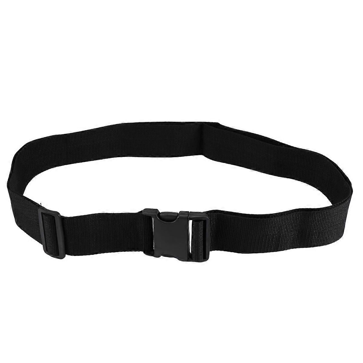 Luggage Belt Strap Belt Cord Rope Black for Suitcase Travel Bag 2M