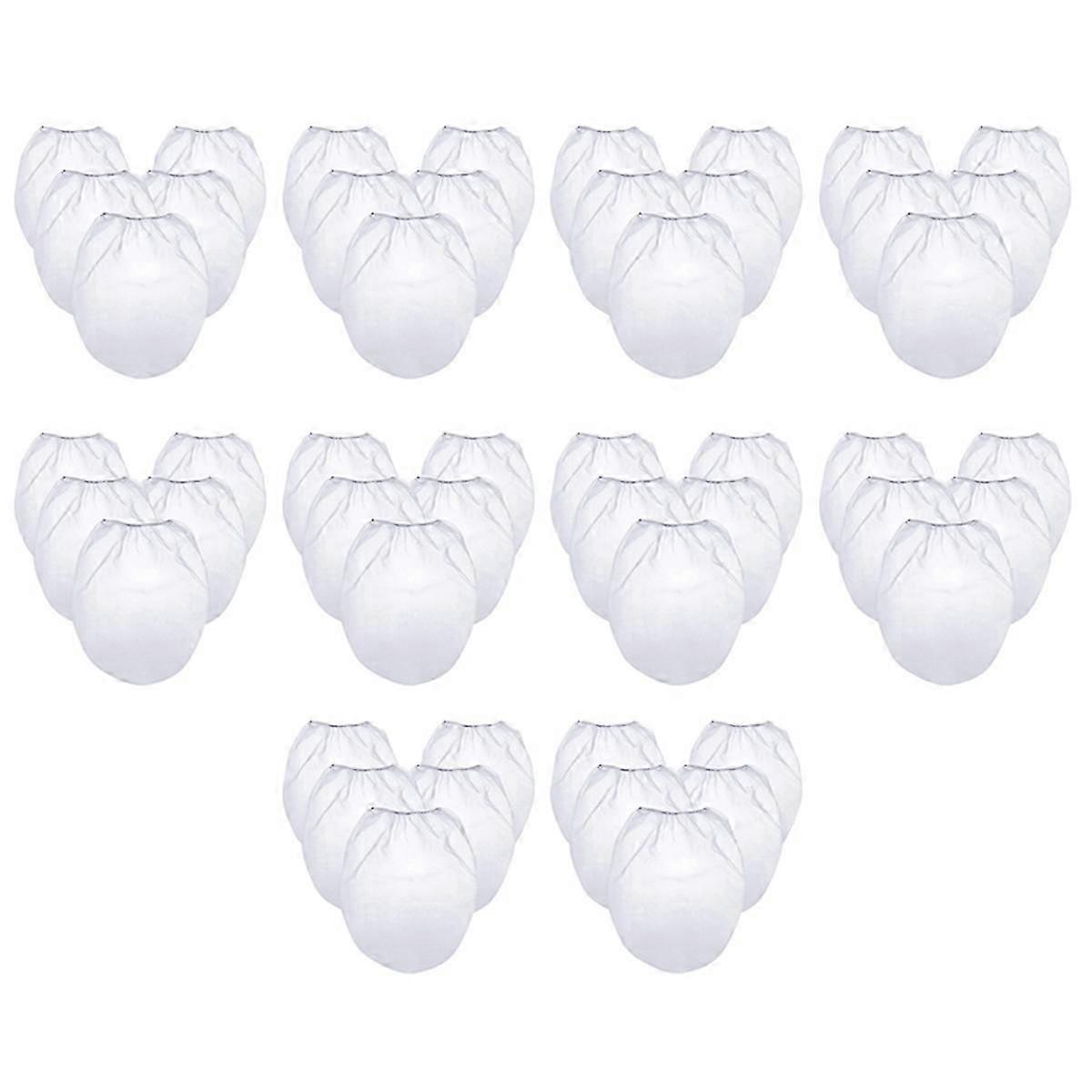 50pcs 5 Gallon Paint Filter Bags White Regular Fine Mesh/Flex Top Bag Filter for Paint Sprayers