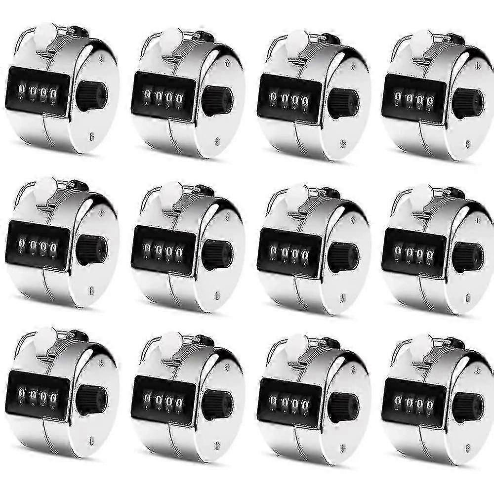 12 Piece Hand Counter 4 Digit Lap Counter PO