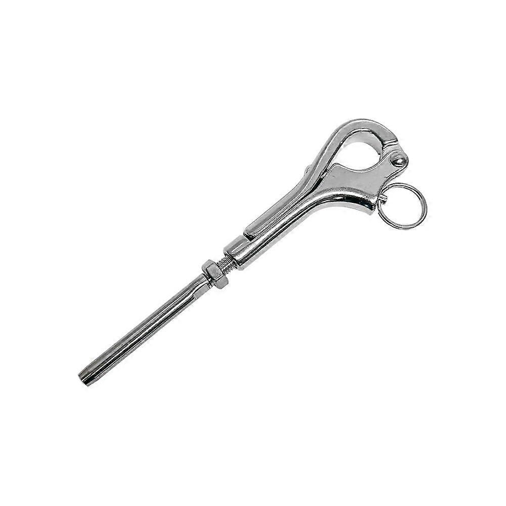 SS.T316 3' Marine Sailing Boat Quick Release Pelican Hook Shackle for 1/8' Cable