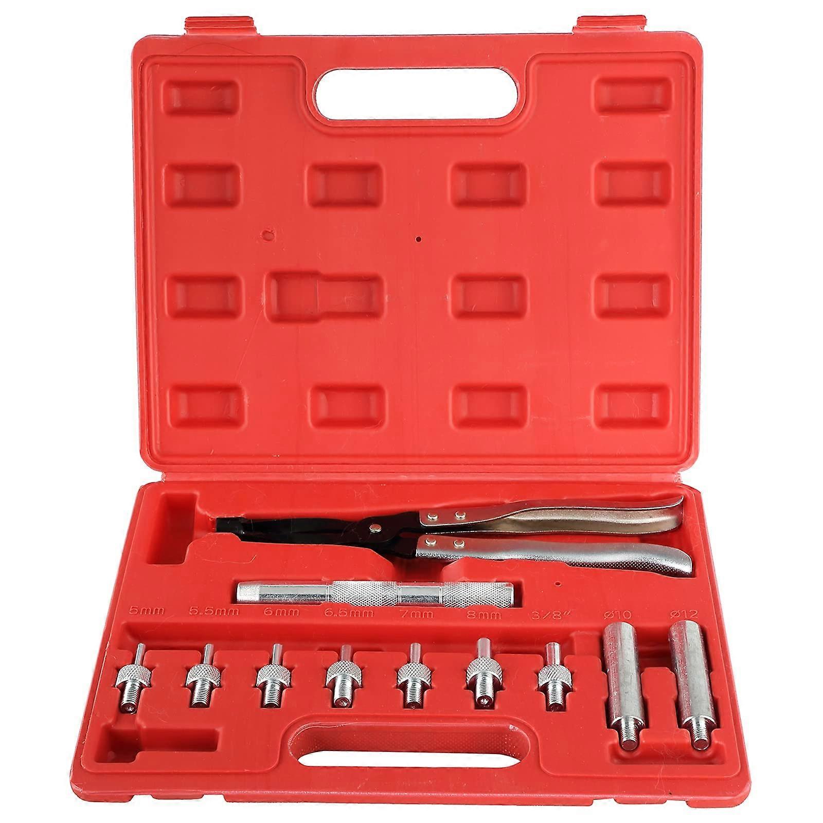 11 pcs Valve Seal Remover and Installer Kit Pliers, Drive Handle, Sockets, Adapters