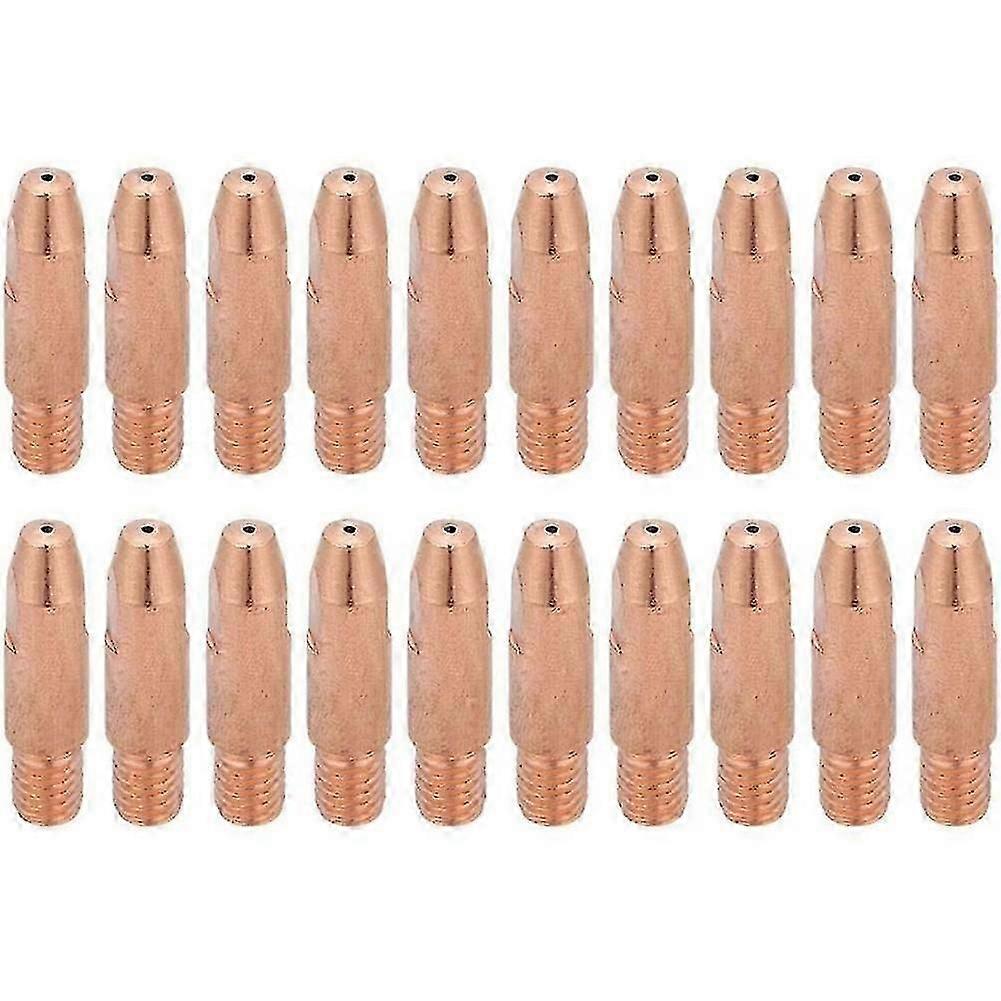 20Pcs 24KD Contact Tips MIG Torch Consumables MIG Welding Torch Welding Tip 0.8mm