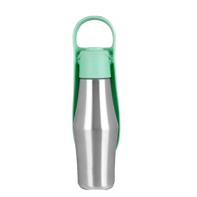 Portable Dog Water Bottle -Green 27Oz
