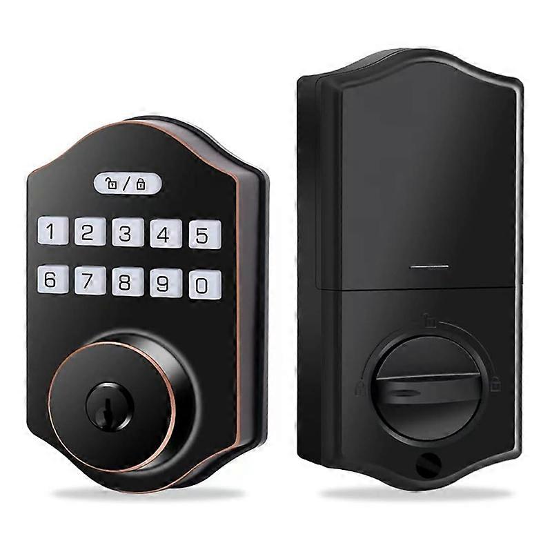 Keyless Entry Door Lock, Electronic Deadbolt with Keypad