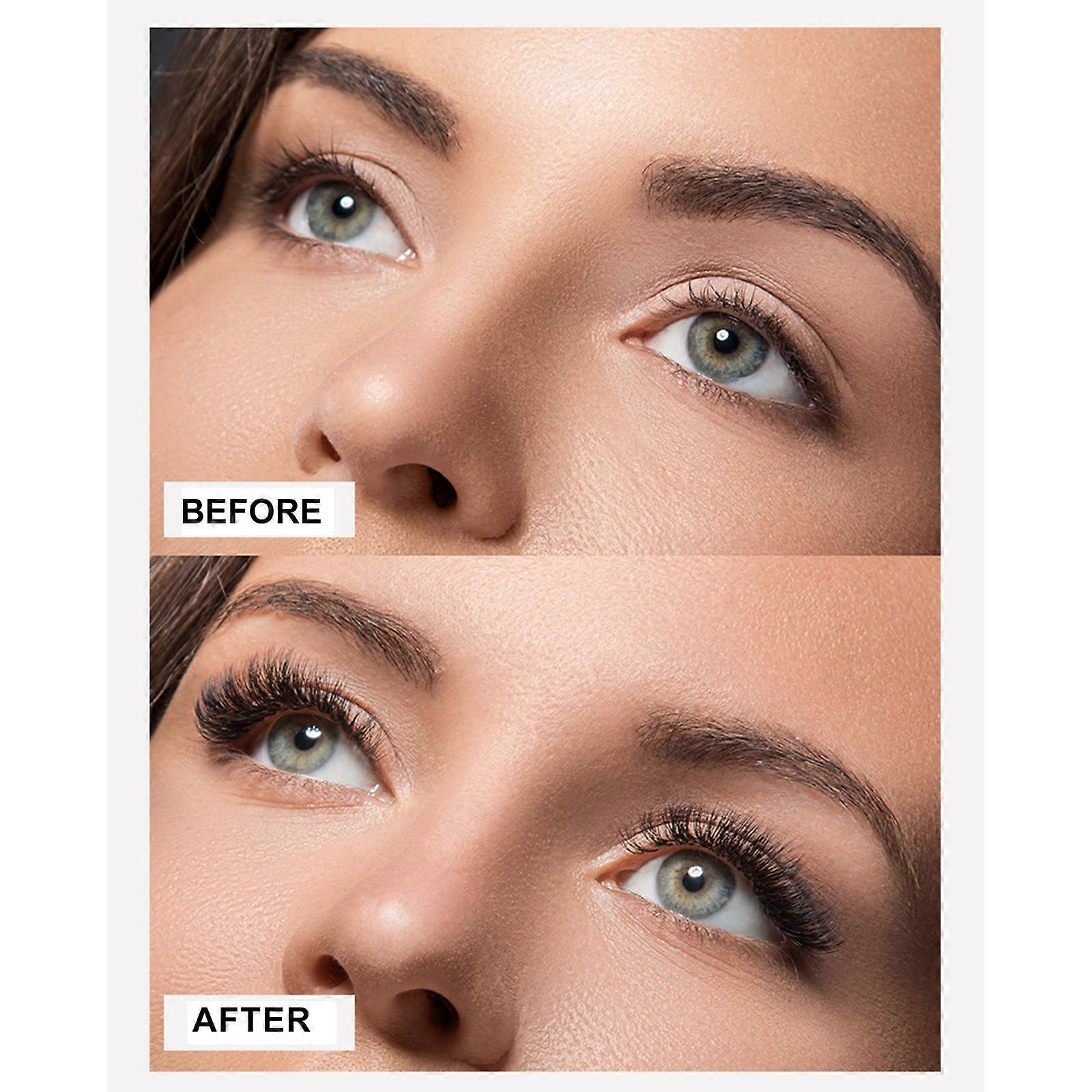 Segmental with Tweezers Double-Ended Eyelash Glue 5 Sizes Individual False Natural Single Eyelashes 120 Cluster Set