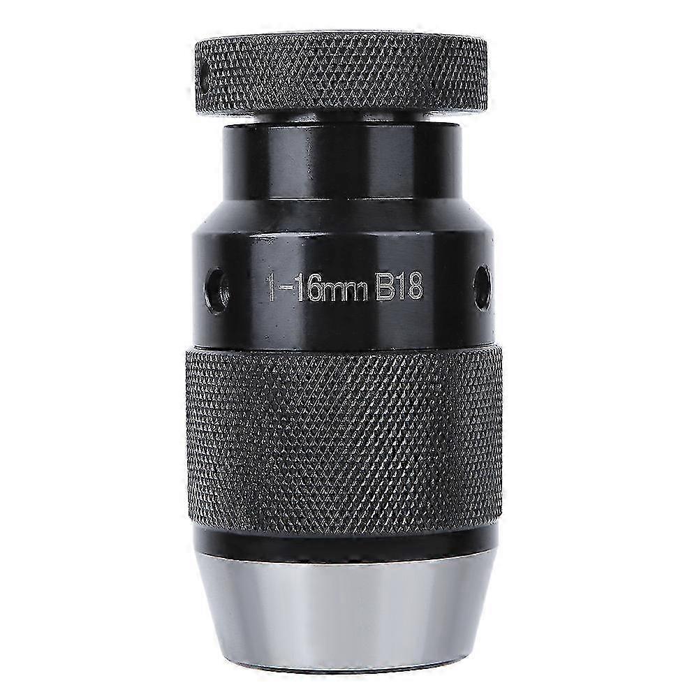 B18 Automatic Locking Drill Chuck Self Tighten Drill Chuck CNC Parts 1-16mm Lathe