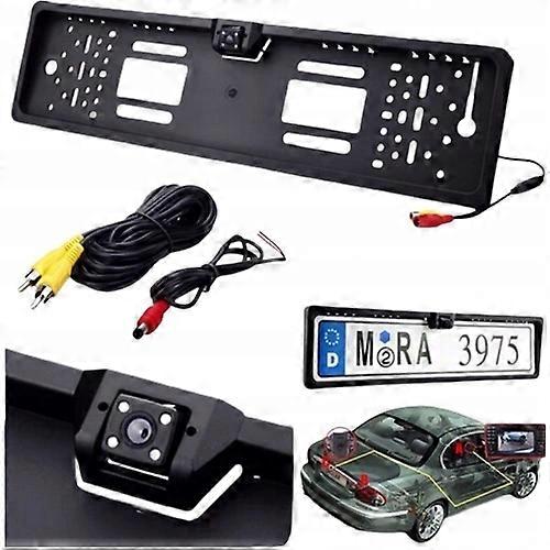 Reversing Camera With Led Frame Registration Plate