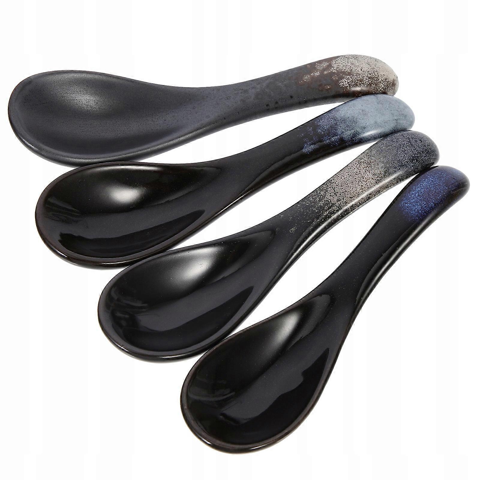 Ceramic Marble Pattern Spoon Small Size